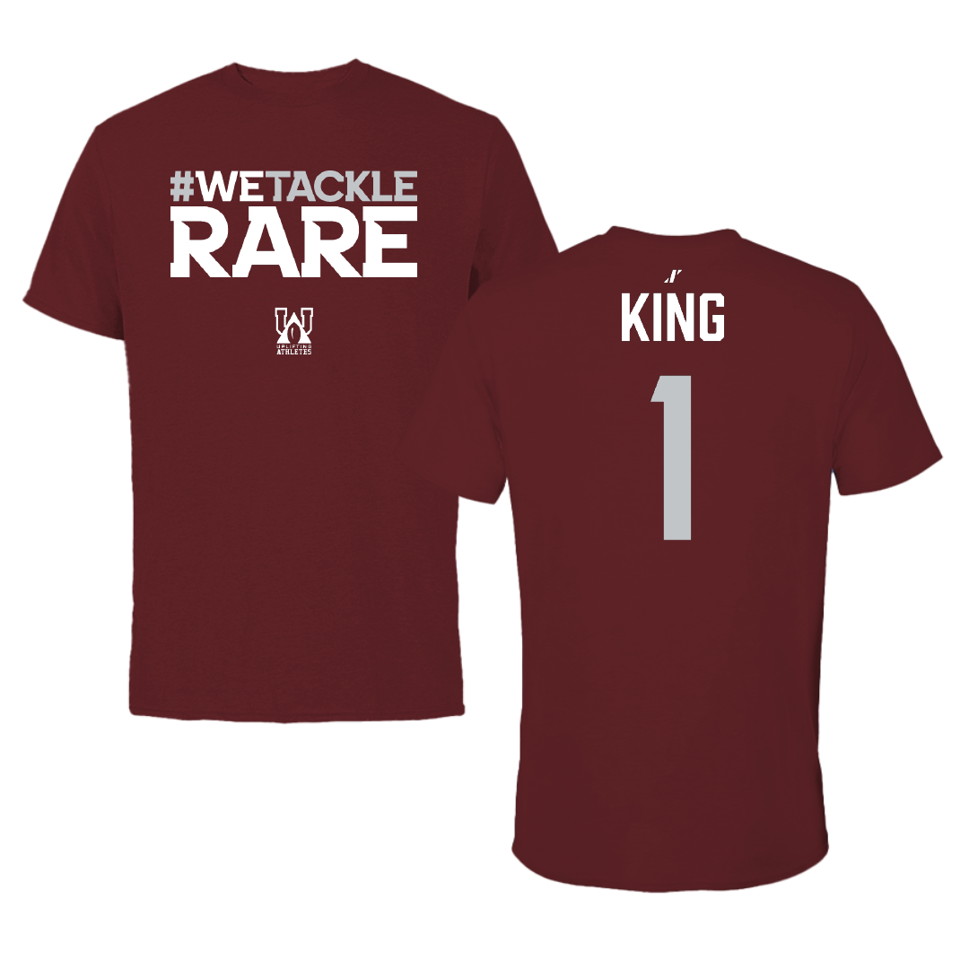 Basketball Maroon Uplifting Athletes Tee - #1 Saniyah King