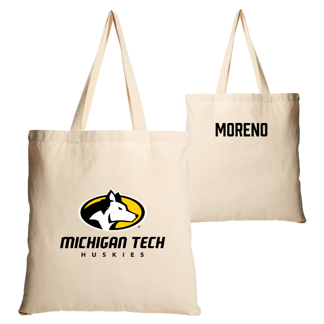 Michigan Technological University Esports Tan Canvas Tote Bag - Raymond Moreno