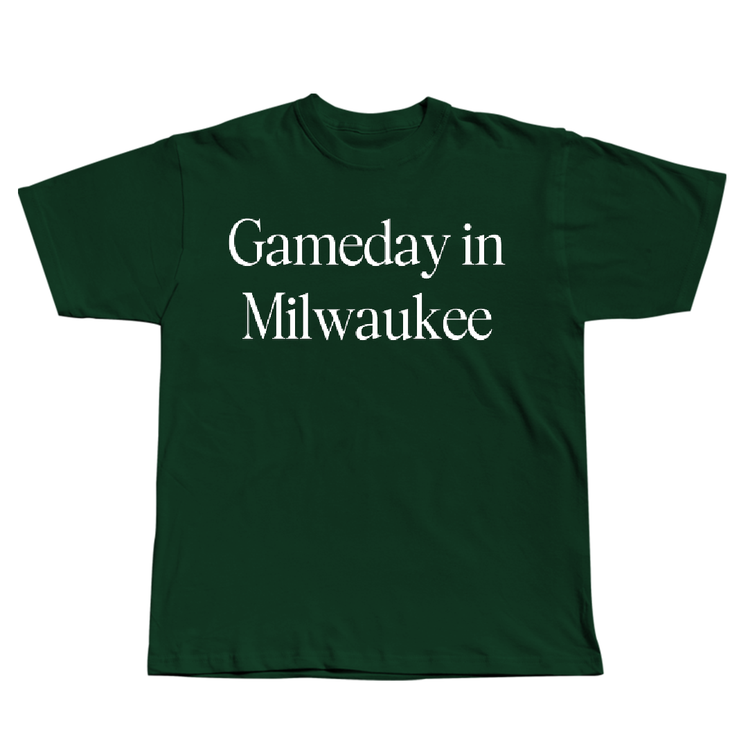 Wisconsin Lutheran College Volleyball (M) Forest Green Gameday Tee - #2 Ray Dryier