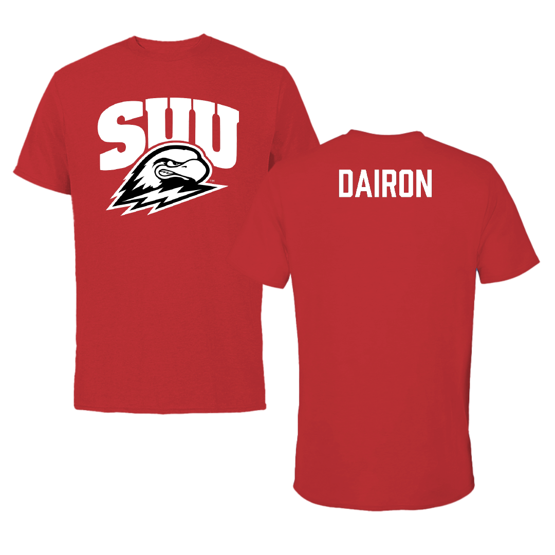 Southern Utah University Gymnastics Red Performance Tee - Stella Dairon