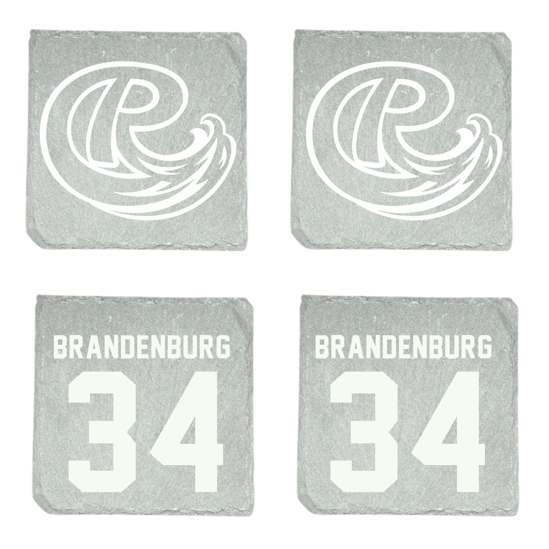 Roosevelt University Basketball Stone Coaster (4 Pack)  - #34 Ava Brandenburg
