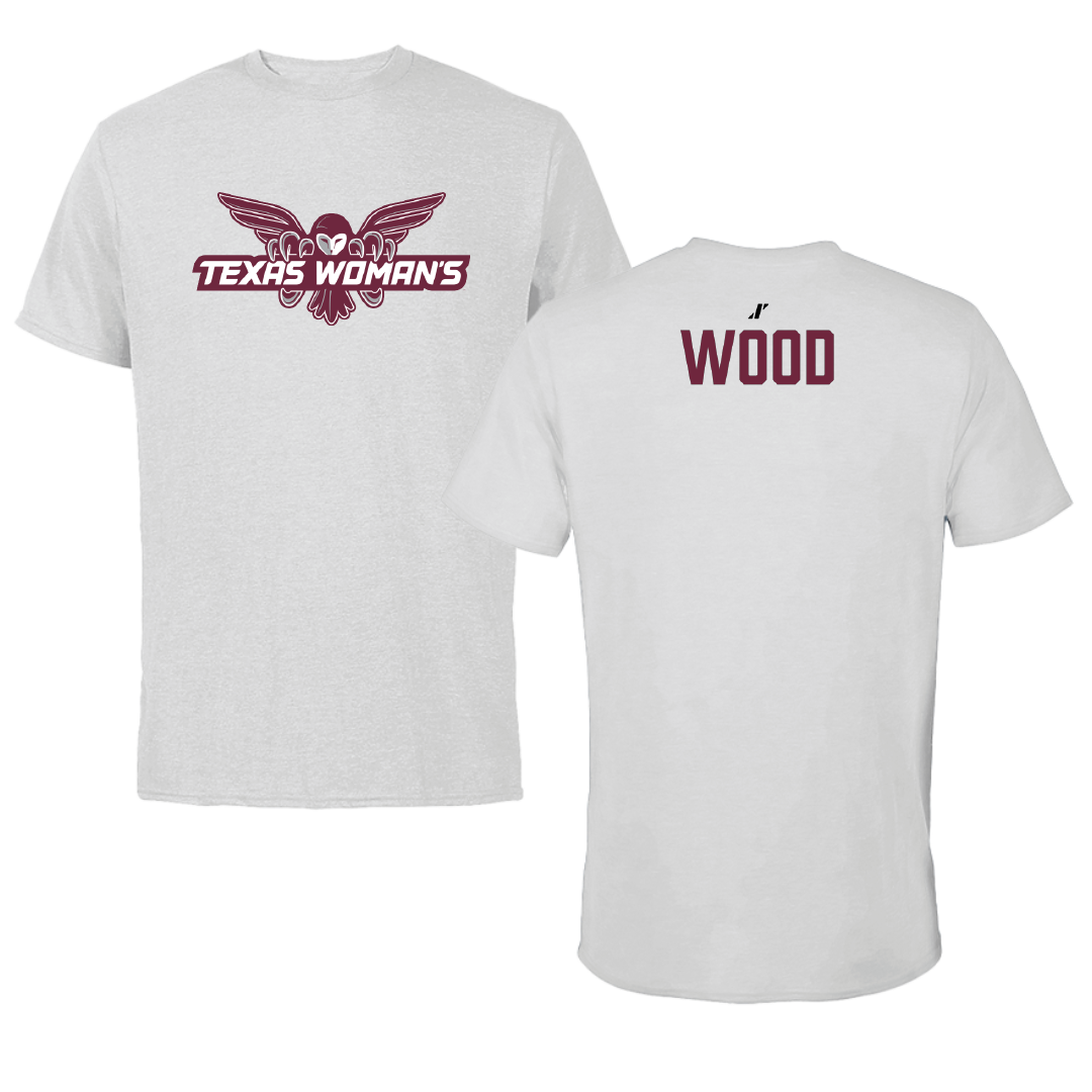 Texas Woman's University Dance Light Gray Tee - Leah Wood