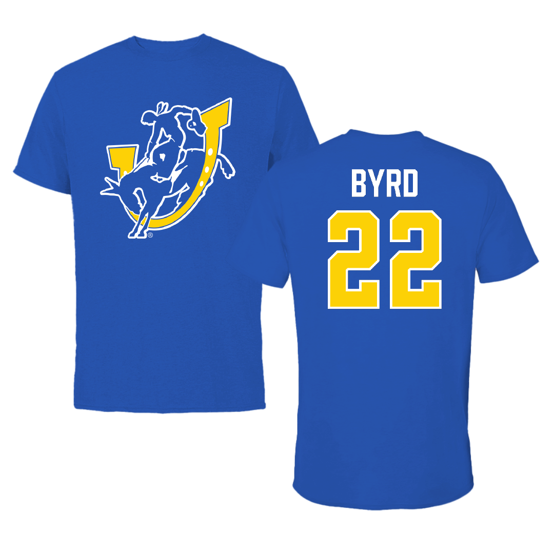 Southern Arkansas University Softball Blue Tee - #22 Corie Byrd