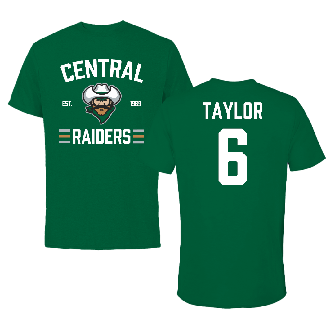 Central Community College at Columbus Softball Green General Tee - #6 Danica Taylor