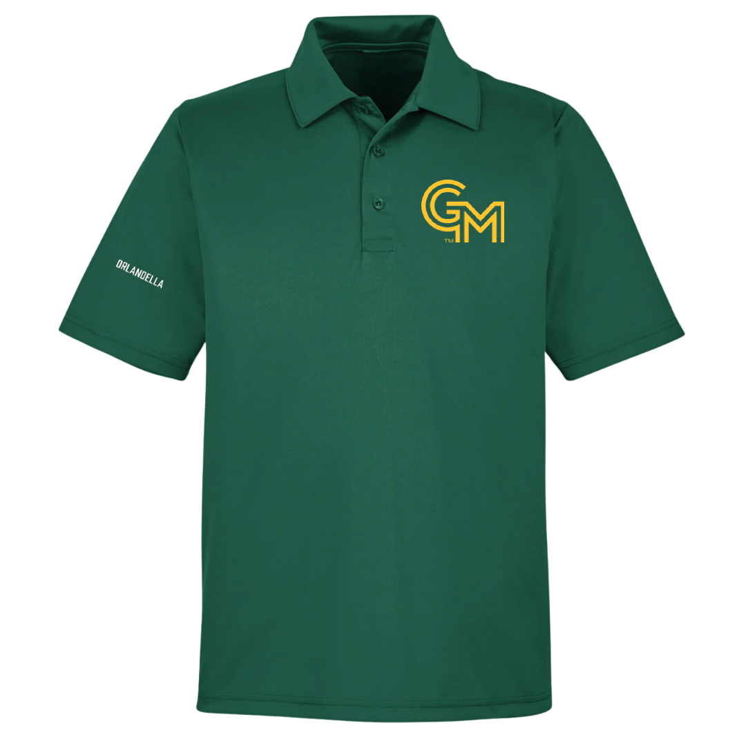 George Mason University Rowing (W) Forest Green Polo - Cecilia Orlandella