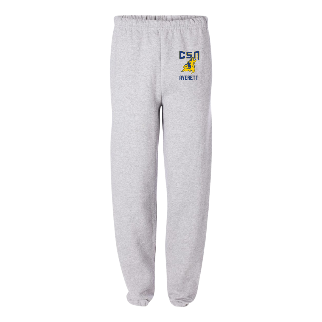 College of Southern Nevada Softball Light Gray Sweatpants - #21 Callie Averett