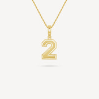 Gold Presidents Pendant and Chain - #2 Cesia Swain