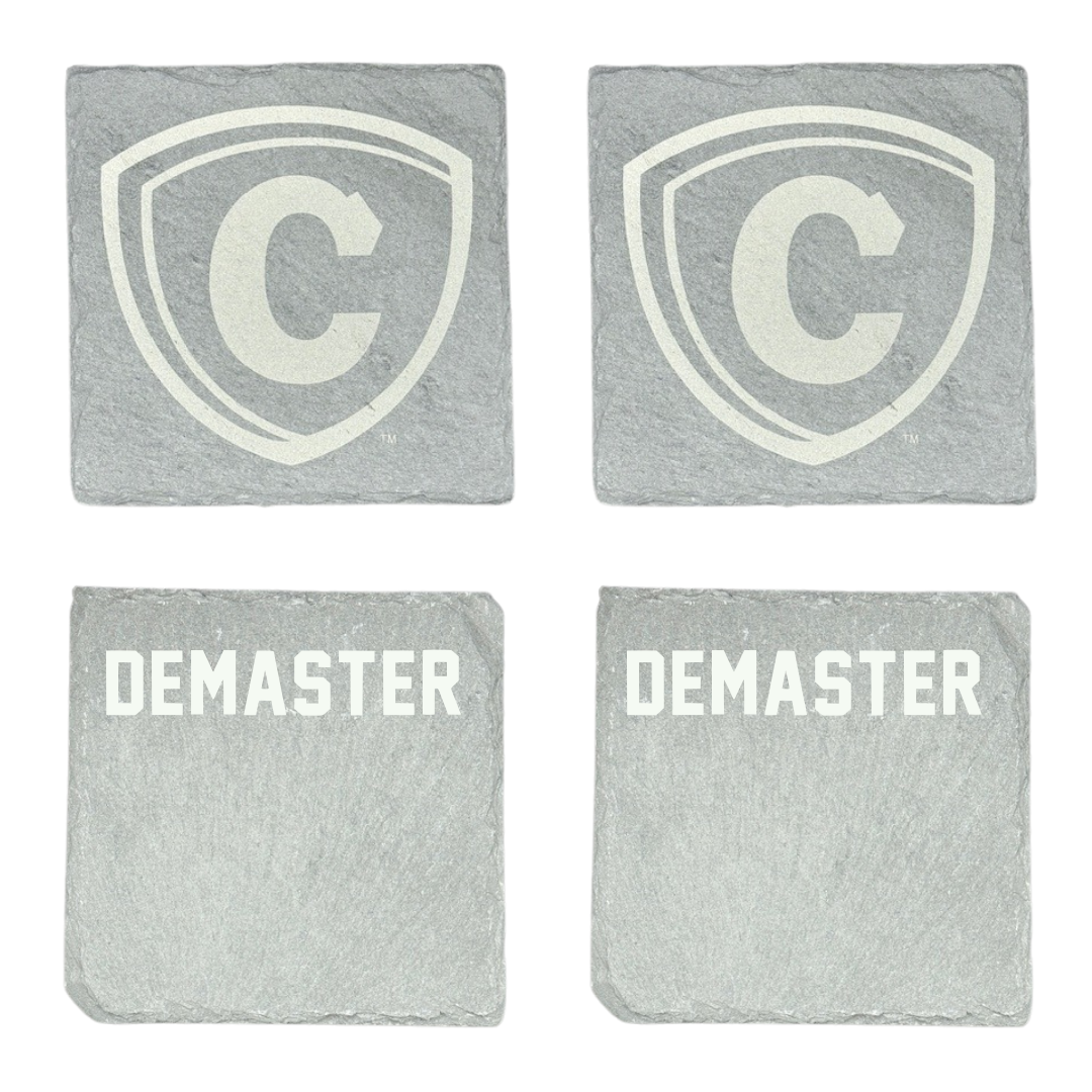 Carthage College Swimming & Diving Stone Coaster (4 Pack)  - Isaac Demaster