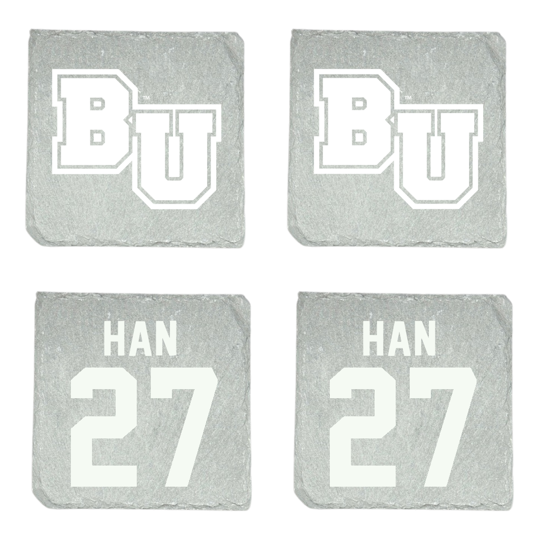 Biola University Baseball Stone Coaster (4 Pack)  - #27 Ryan Han