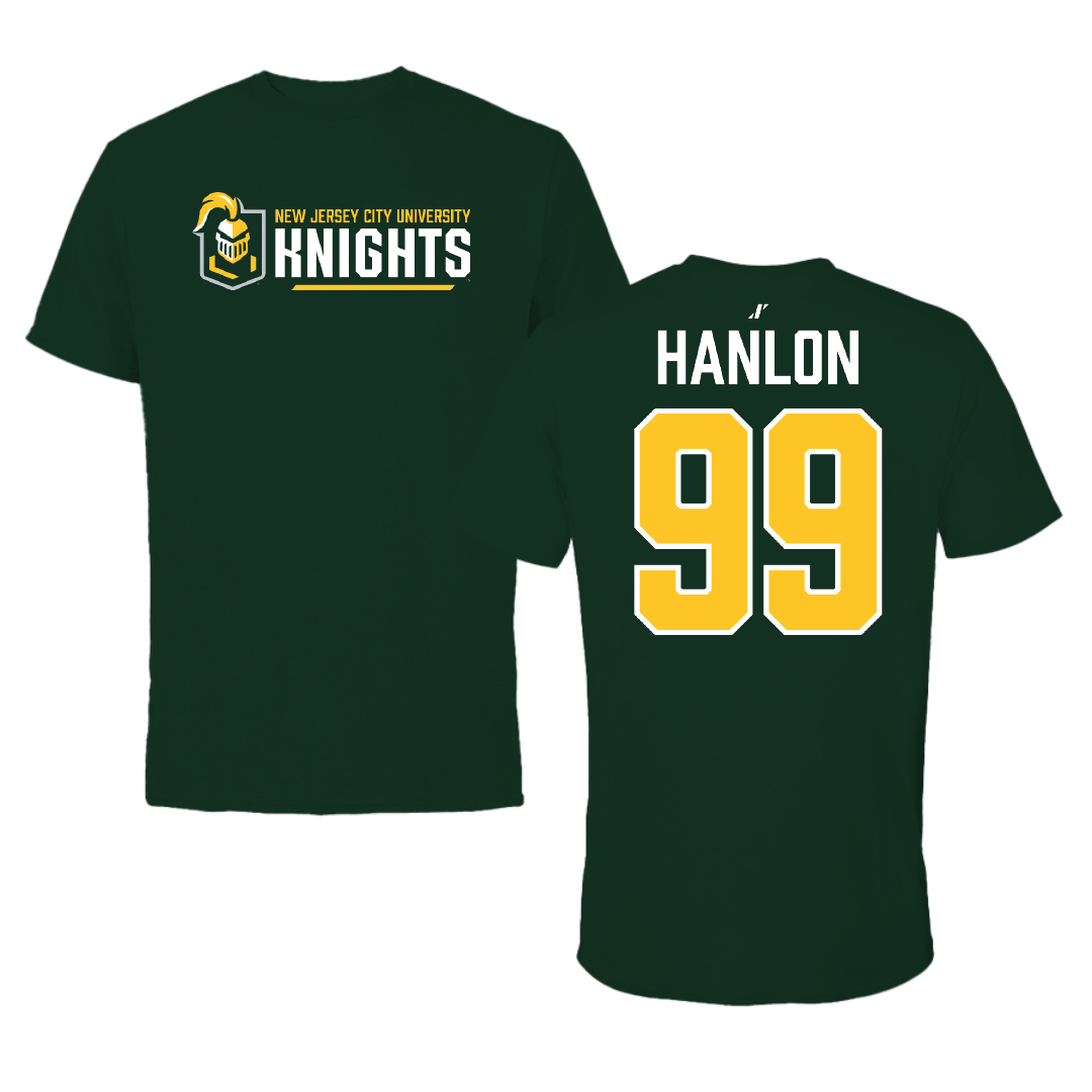 New Jersey City University Softball Forest Green General Performance Tee - #99 Emma Hanlon