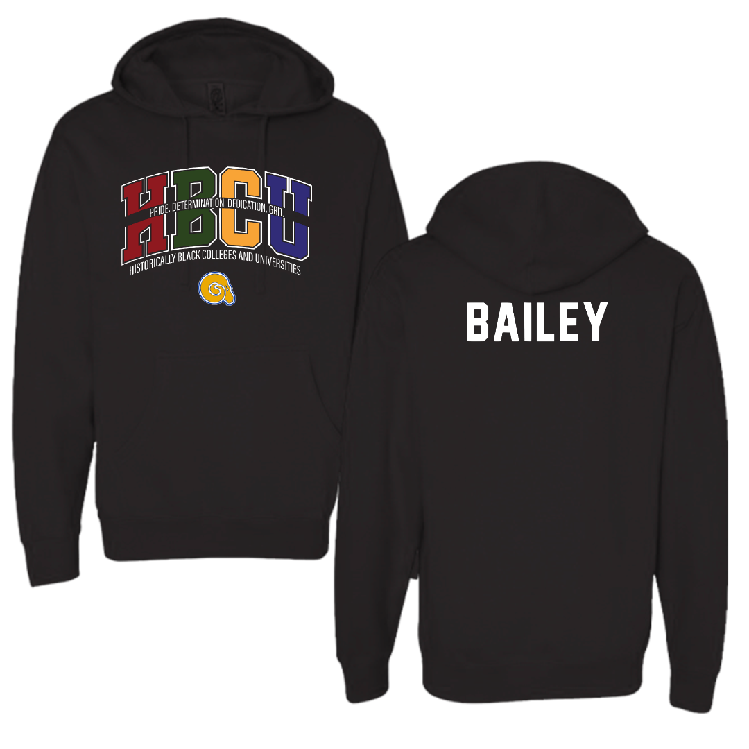 Albany State University TF and XC Black HBCU Hoodie - Tyloni Bailey