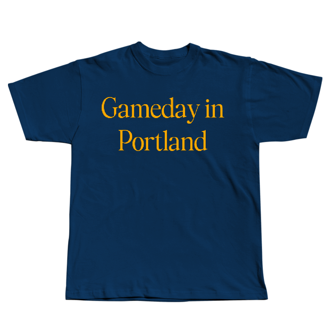 University of Southern Maine TF and XC Navy Gameday Tee - Kody McCranie