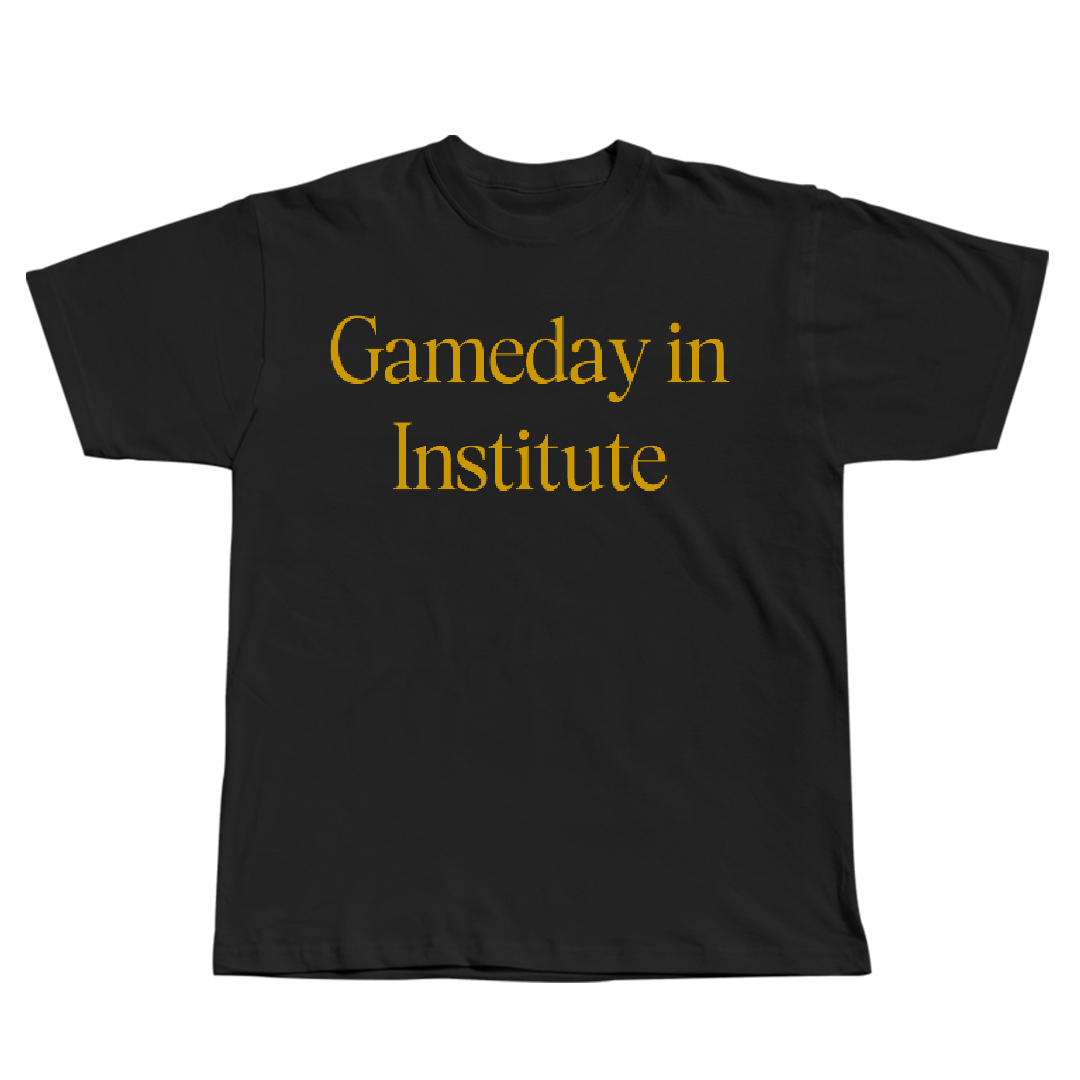 West Virginia State University Football Black Gameday Tee - #65 Dalton Hall