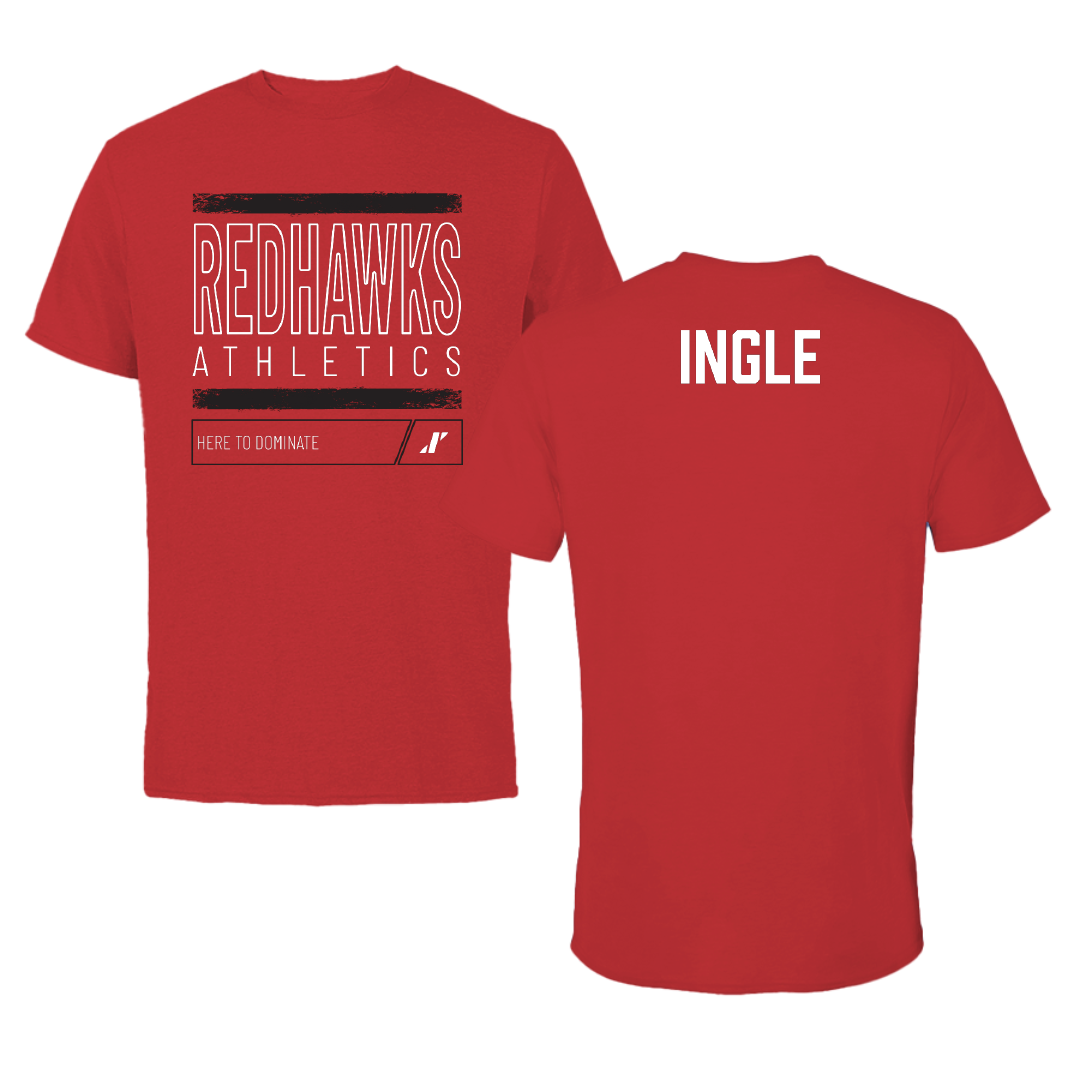 Southeast Missouri State University Gymnastics Red Dominate Performance Tee - Taylor Ingle