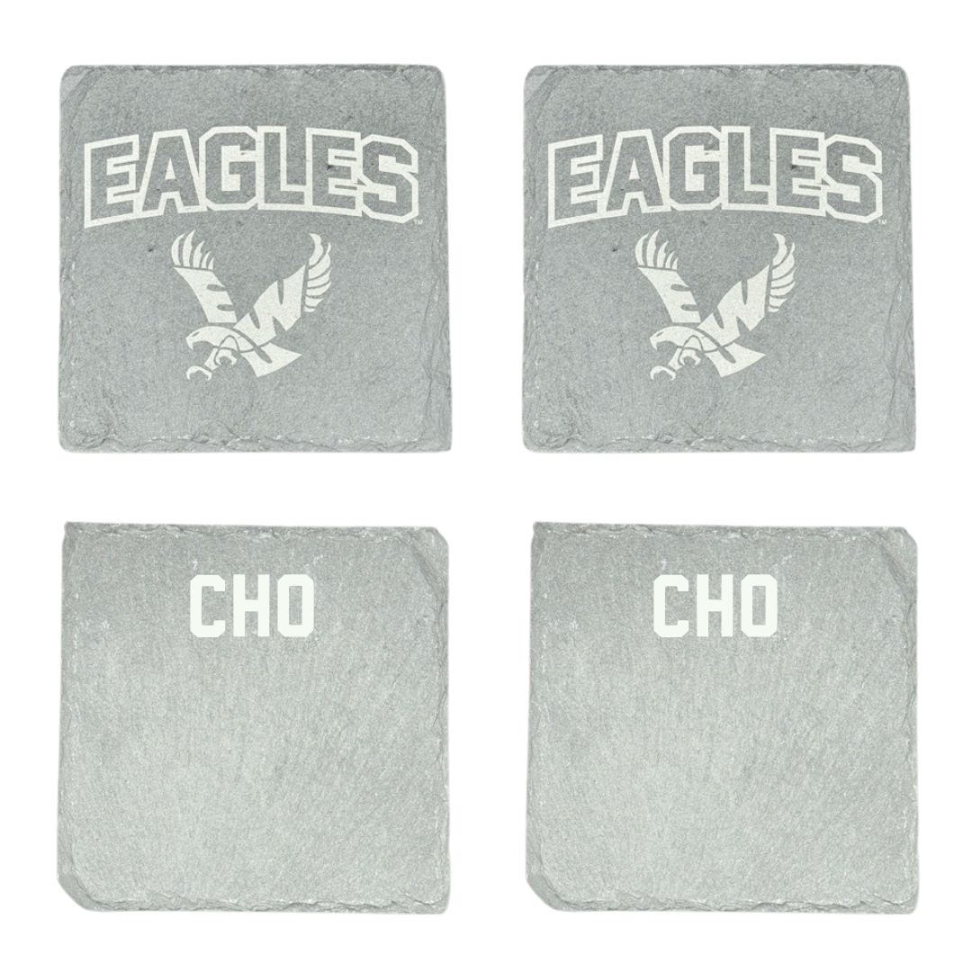 Eastern Washington University Golf (W) Stone Coaster (4 Pack)  - Mia Cho