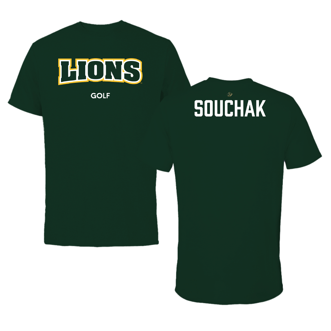 Saint Leo University Golf (M) Forest Green Lions Tee - Kyle Souchak