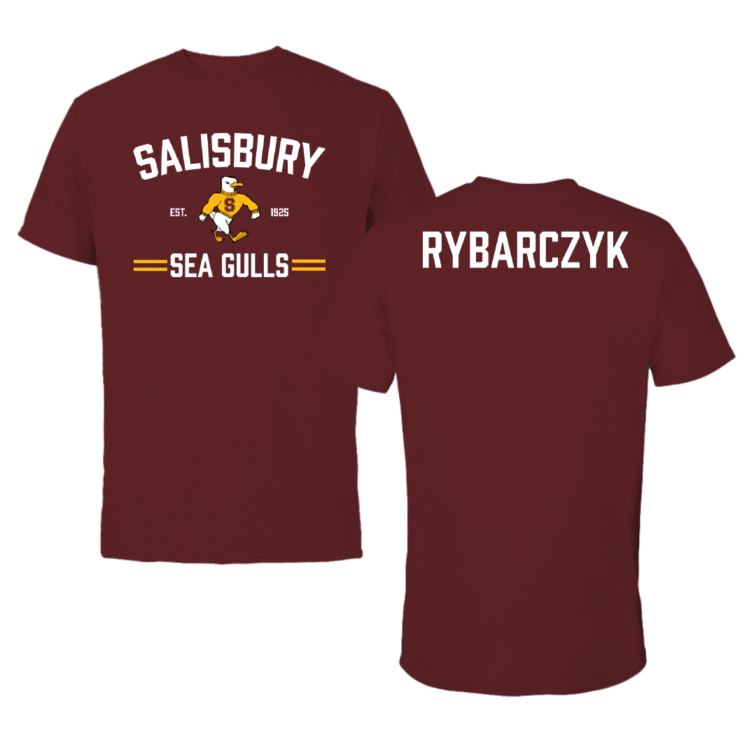 Salisbury University TF and XC Maroon General Performance Tee - Madison Rybarczyk