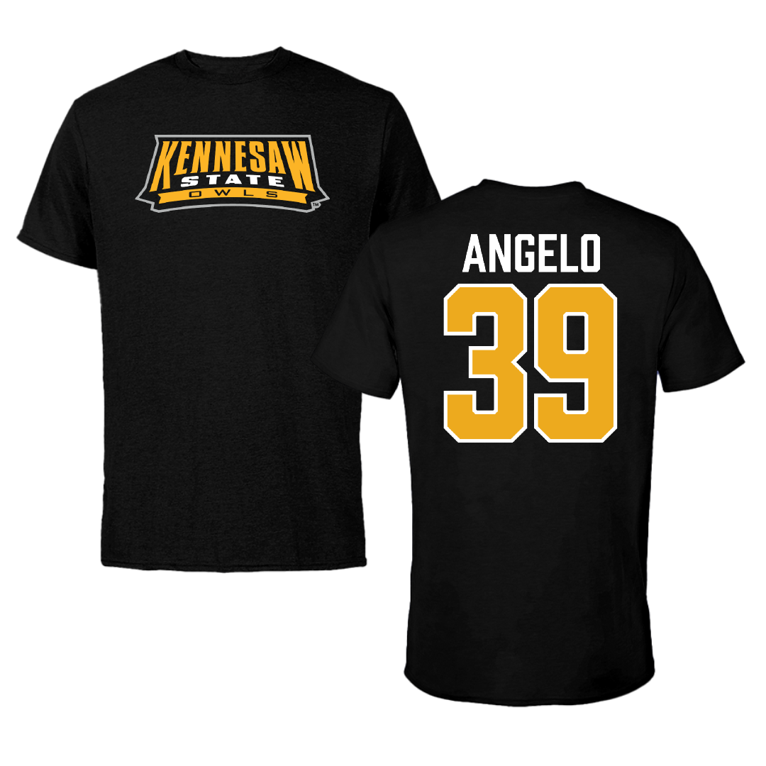 Kennesaw State University Lacrosse Black Performance Tee - #39 Alyssa Angelo