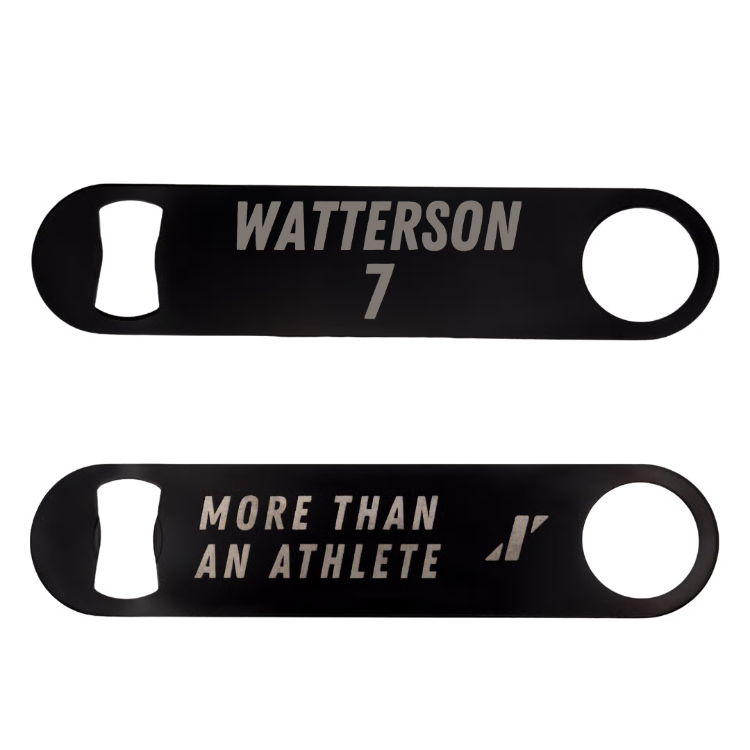 Baseball Black Bottle Opener - #7 Cole Watterson