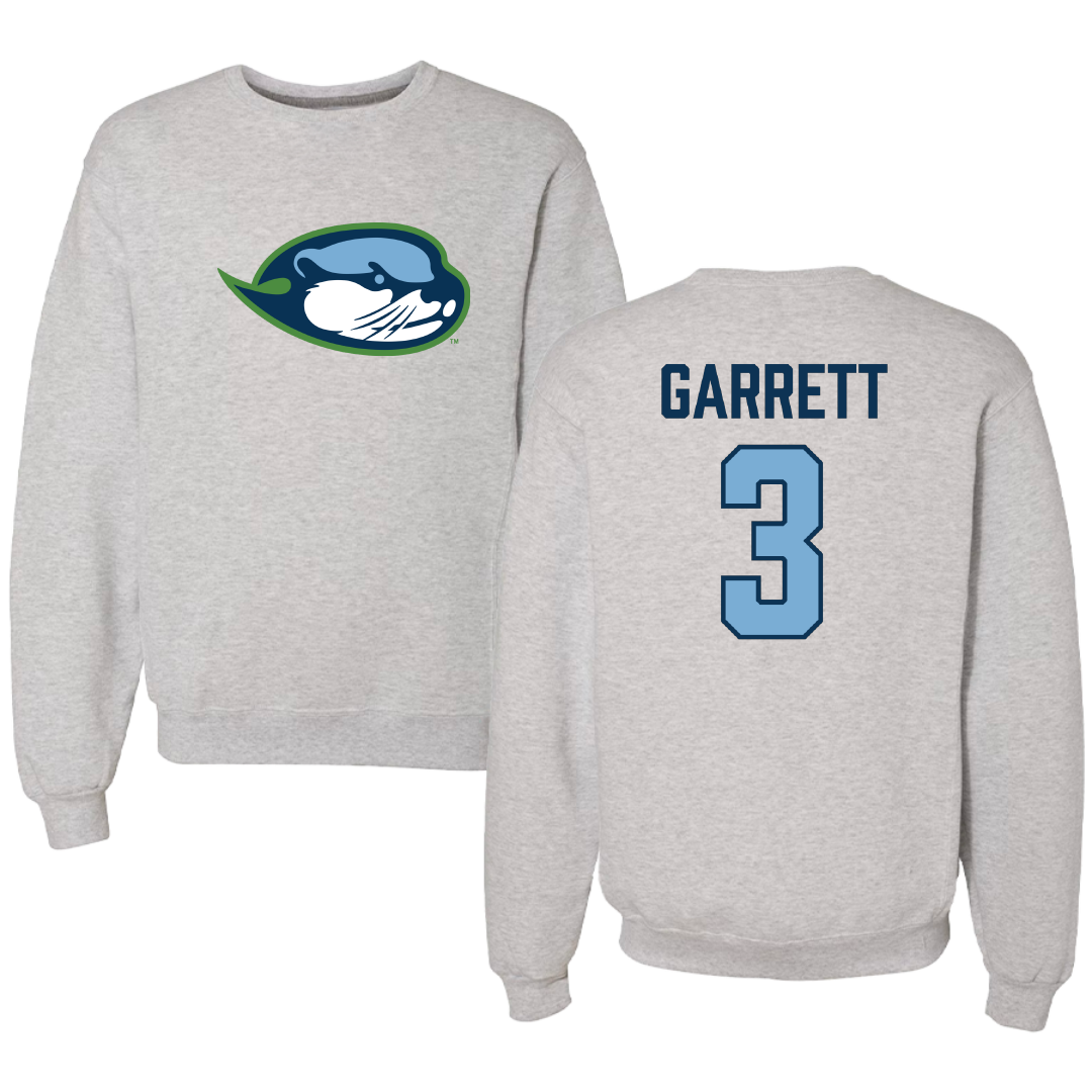 Cal State Monterey Bay Basketball Light Gray Crewneck - #3 Shanece Garrett