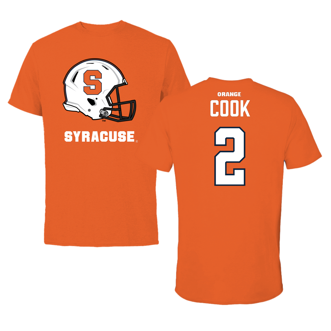Syracuse University Football Orange Tee - #2 Johntay Cook