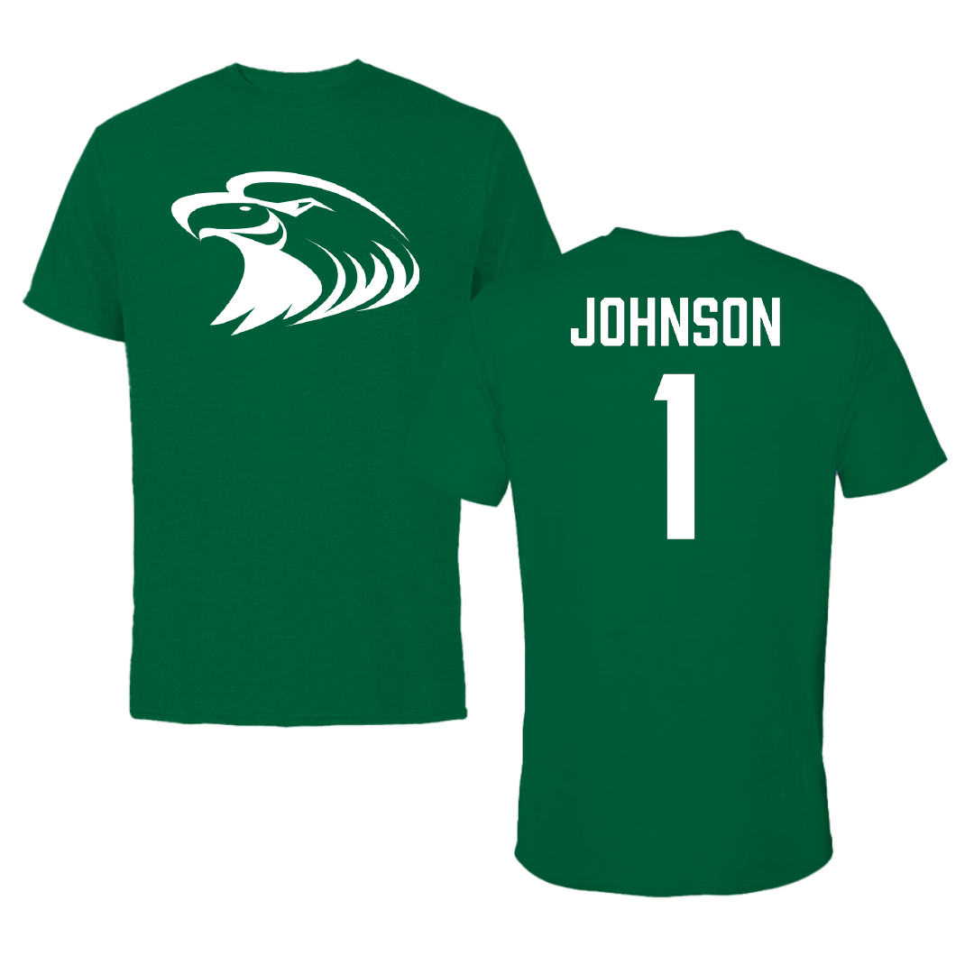 Central Methodist University Volleyball Green Tee - #1 Maggie Johnson