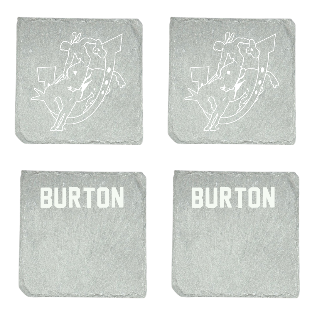 Southern Arkansas University Football Stone Coaster (4 Pack)  - Jamarion Burton