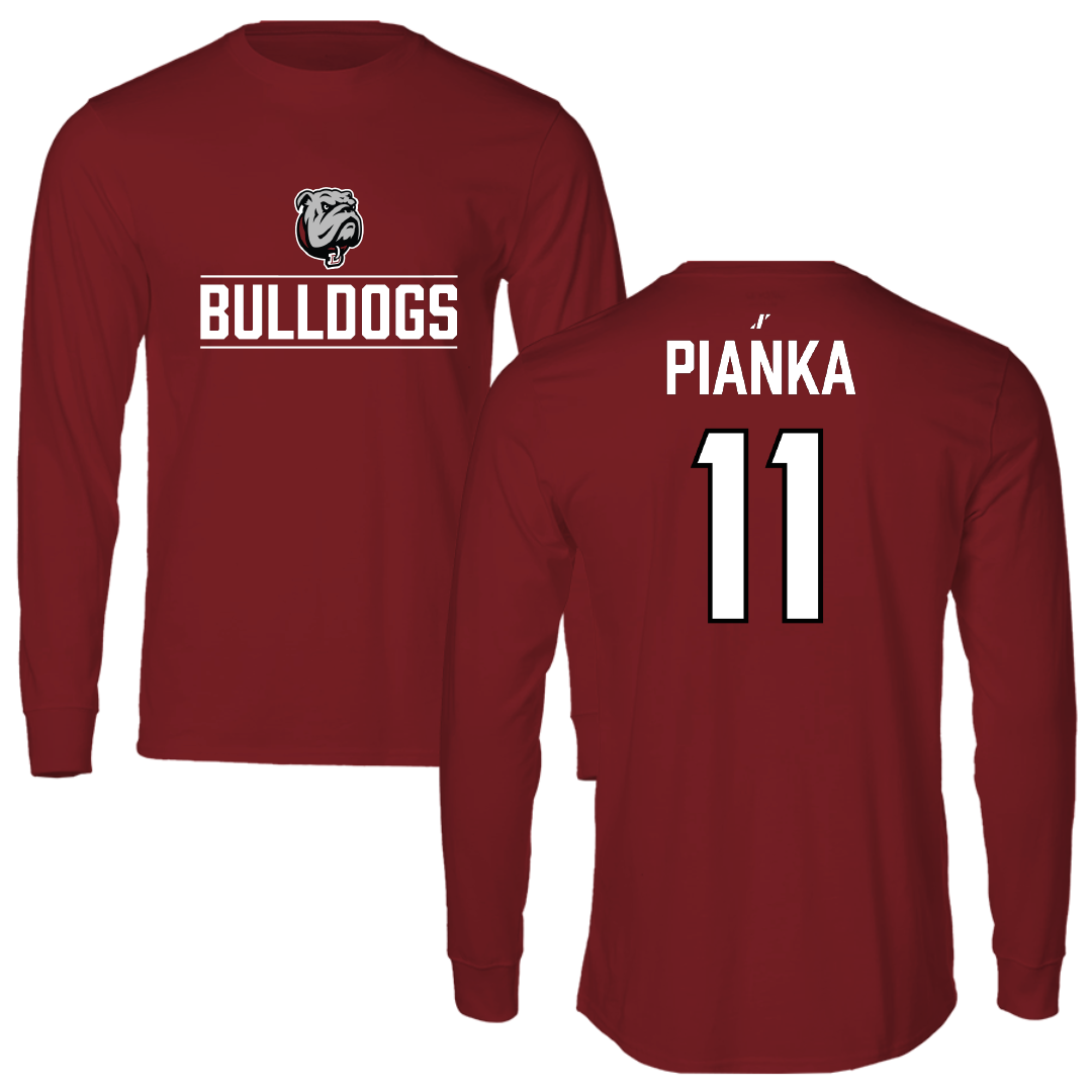 Dean College Lacrosse (M) Cardinal General Long Sleeve - #11 Kyle Pianka
