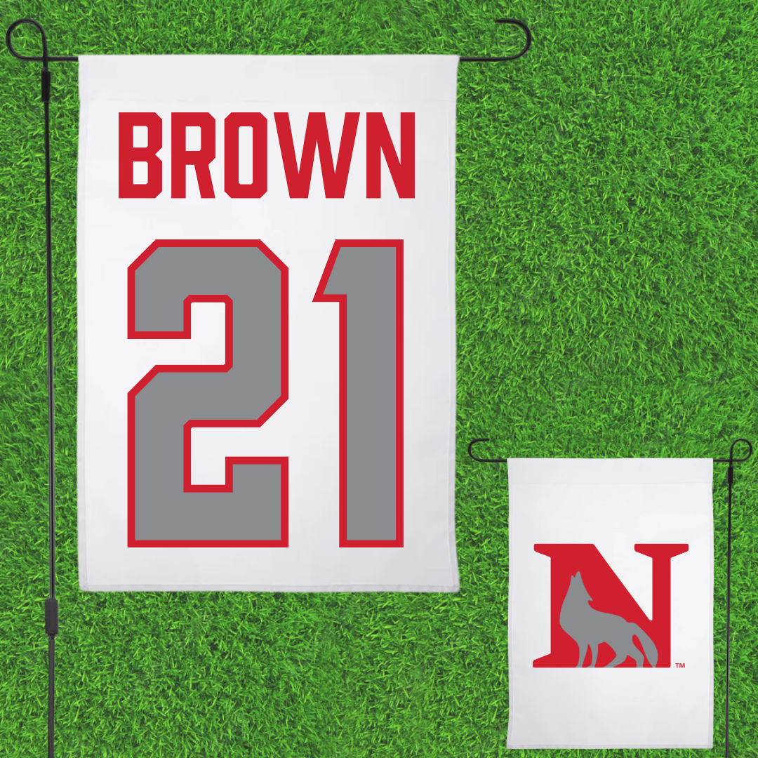 Newberry College Basketball (W) White Garden Flag - #21 Jada Brown