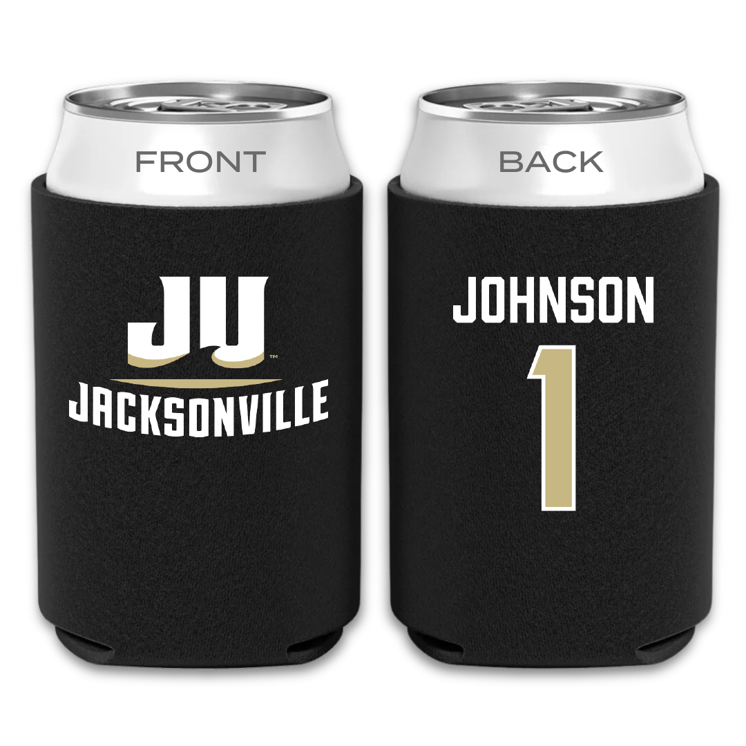 Jacksonville University Softball Black Can Cooler - #1 Karson Johnson