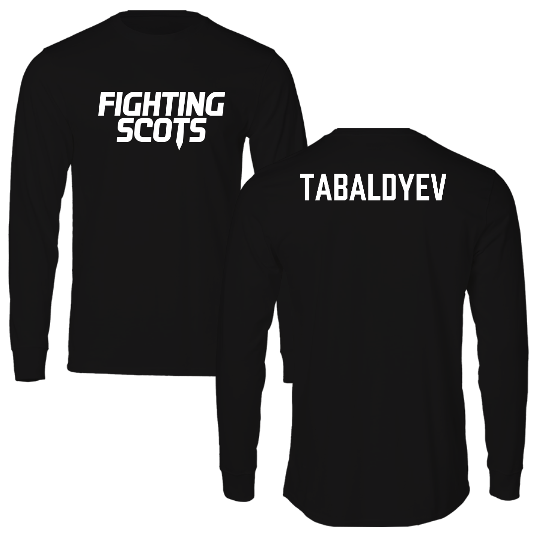 PennWest Edinboro Tennis (M) Black Long Sleeve - Arsen Tabaldyev