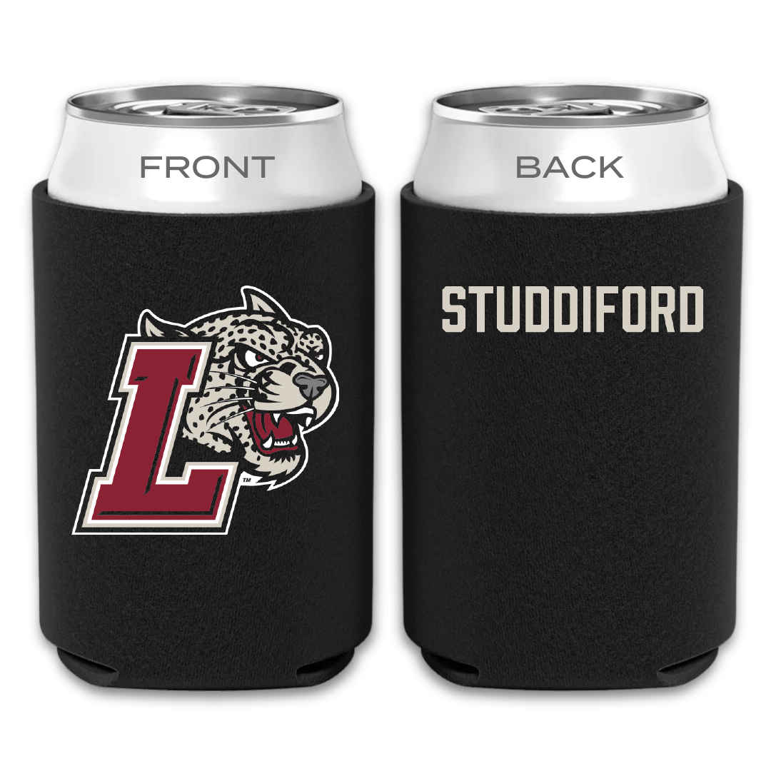 Lafayette College Tennis Black Can Cooler - Owen Studdiford