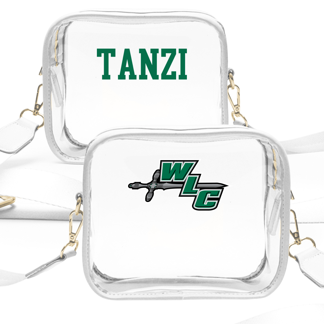 Wisconsin Lutheran College Golf (M) White Clear Stadium Bag - Riley Tanzi