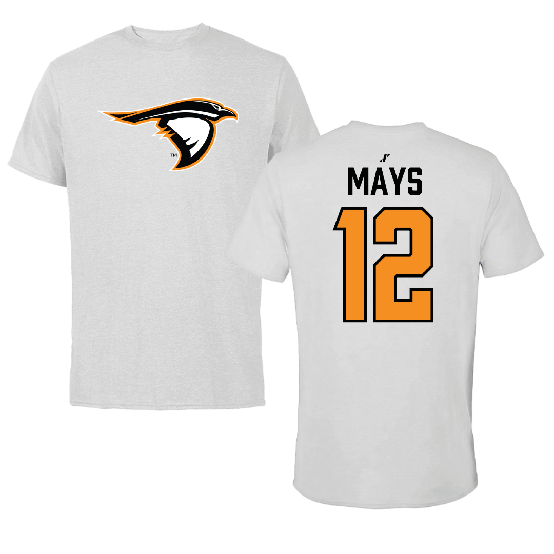 Anderson University (Indiana) Soccer Light Gray Tee - #12 Xander Mays