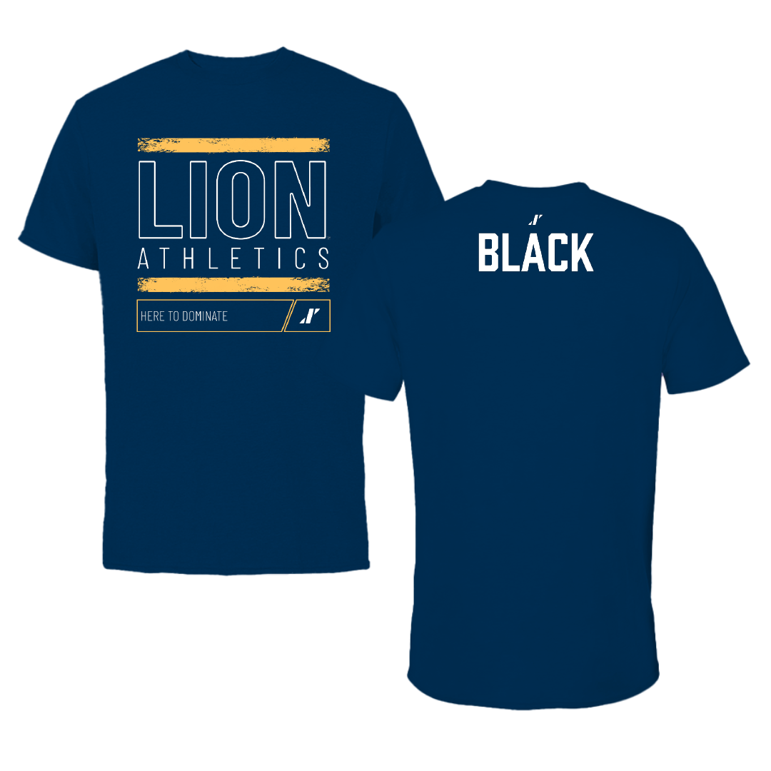 East Texas A&M University Dance Navy Dominate Tee - Emma Black