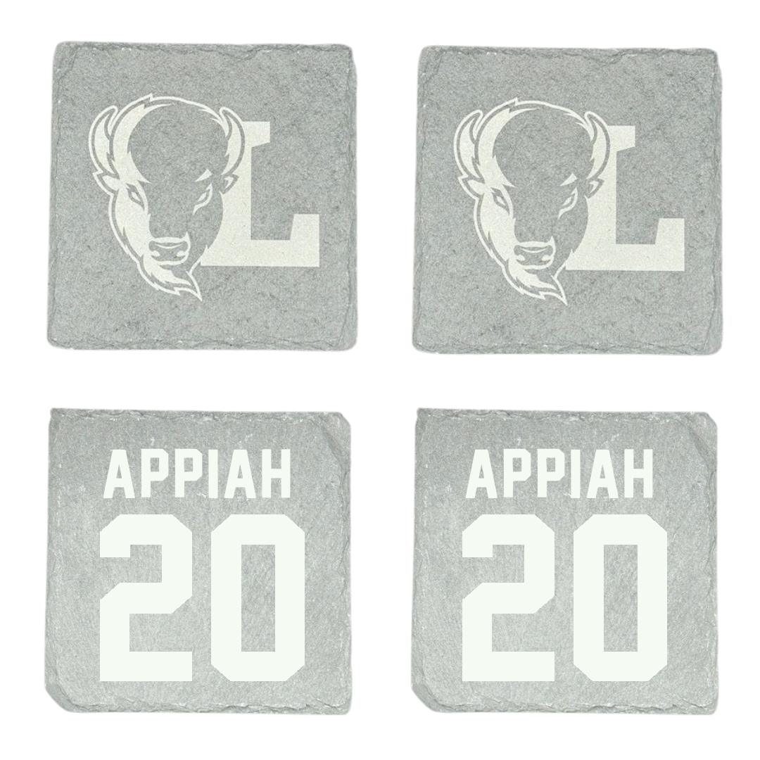 Lipscomb University Soccer Stone Coaster (4 Pack)  - #20 Elvis Appiah