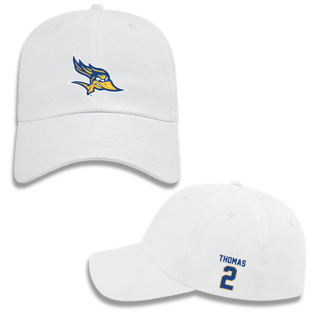 California State University-Bakersfield Beach Volleyball White Hat - #2 Brooklynn Thomas