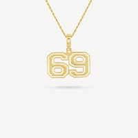 Gold Presidents Pendant and Chain - #69 Braylon Smith
