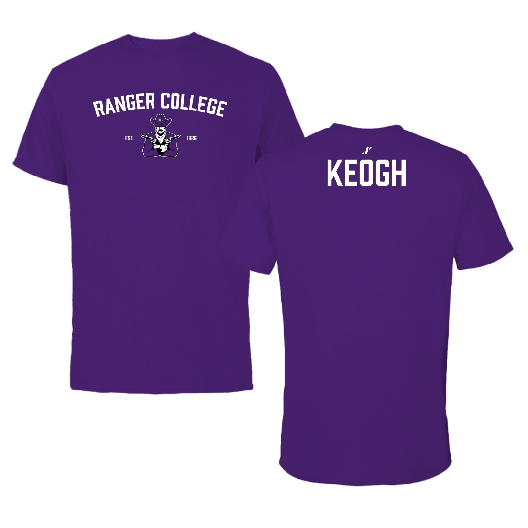 Ranger College Golf (M) Purple General Tee - Daniel Keogh