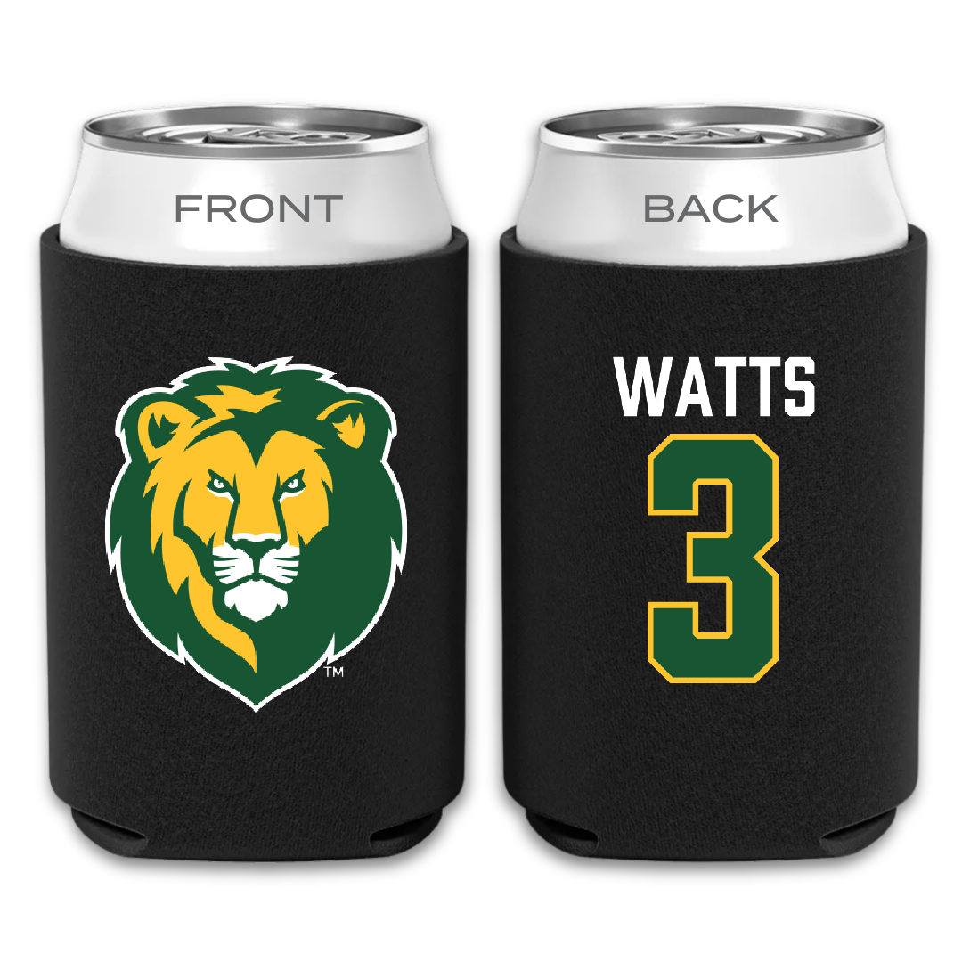 Southeastern Louisiana University Baseball Black Can Cooler - #3 Dane Watts