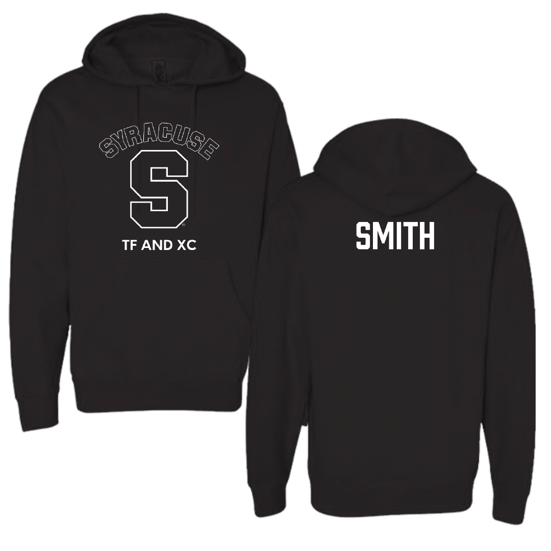 Syracuse University TF and XC Black Hoodie - Naseem Smith