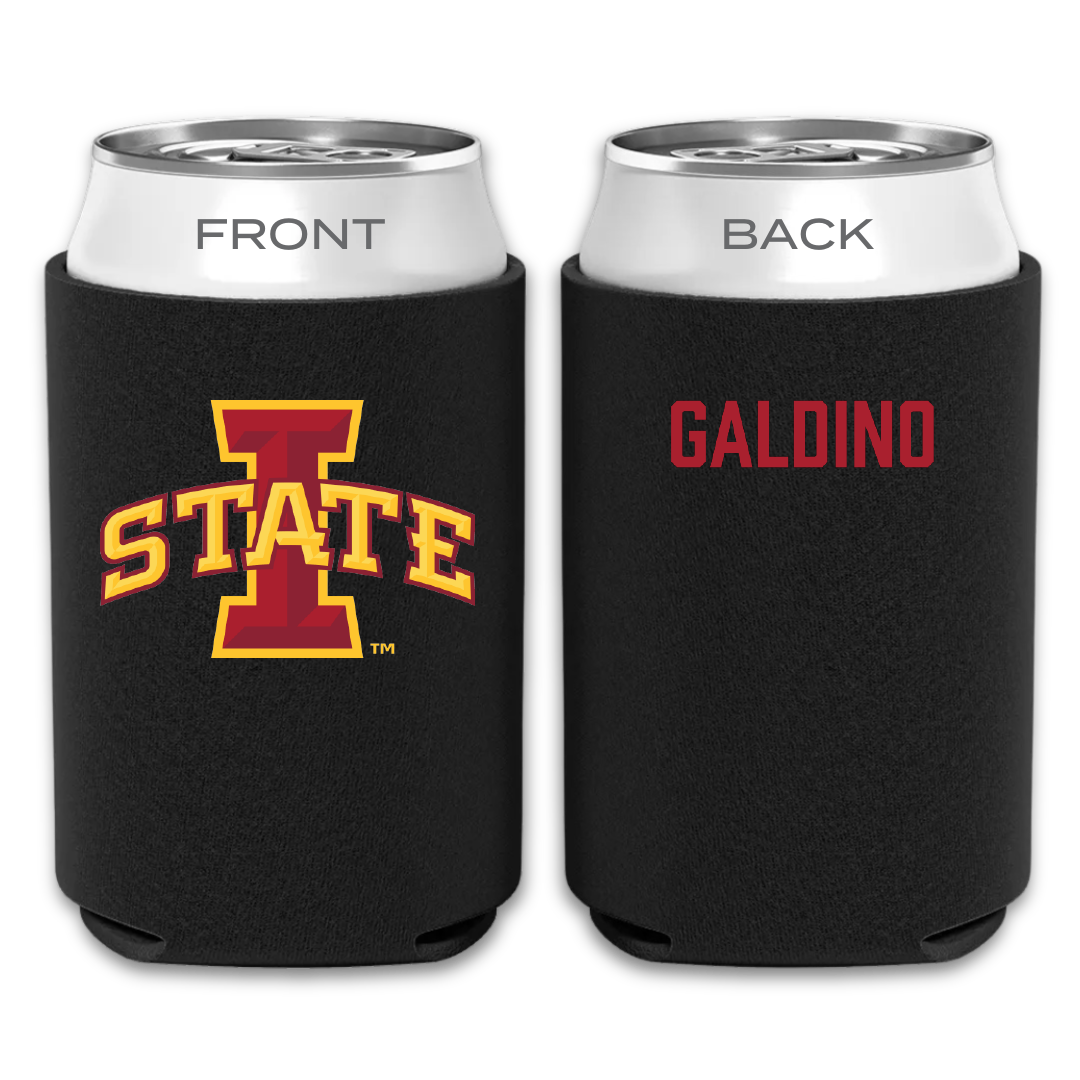 Iowa State University TF and XC Black Can Cooler - Emanuel Galdino