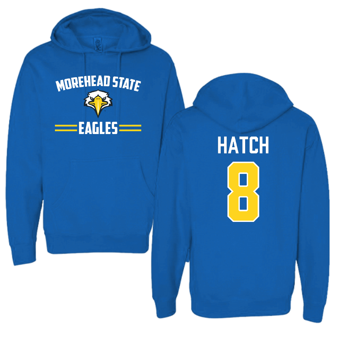 Morehead State University Beach Volleyball Blue General Hoodie - #8 Cady Hatch