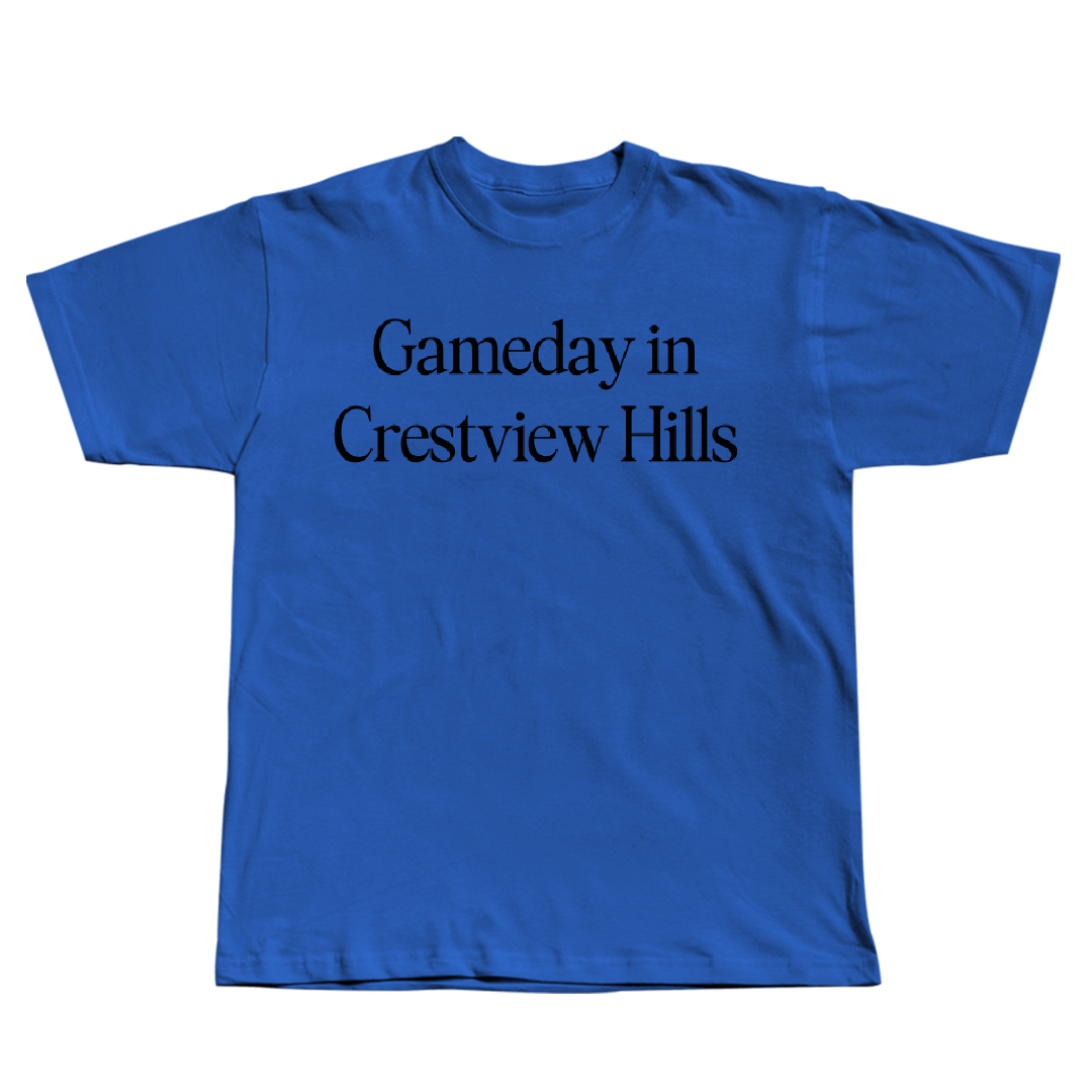 Thomas More University Football Blue Gameday Tee - Jaxon Ramsey