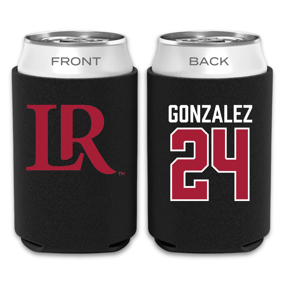 Lenoir-Rhyne University Soccer Black Can Cooler - #24 Rosa Gonzalez