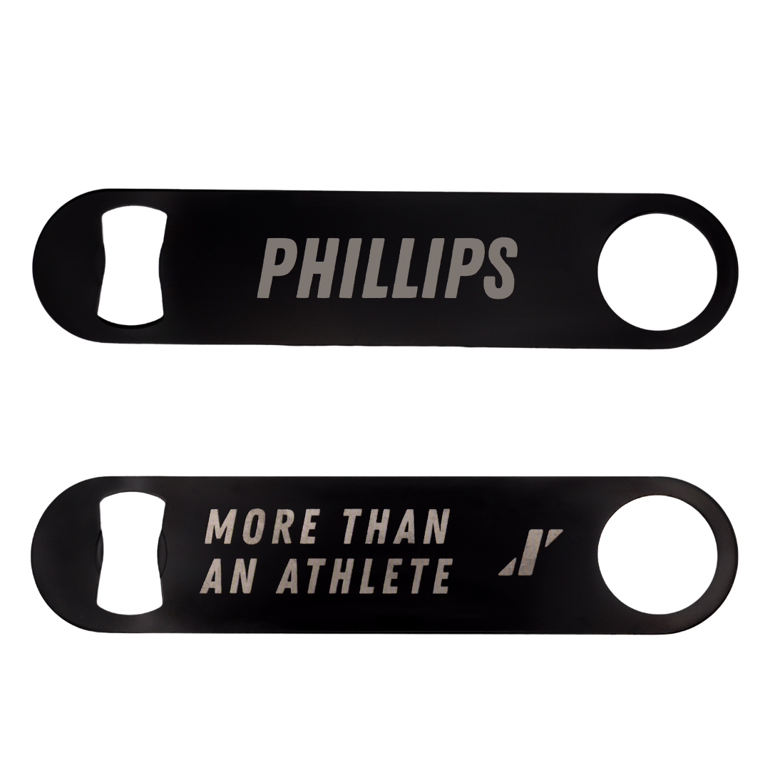 University of Illinois Gymnastics Black Bottle Opener - Samuel Phillips