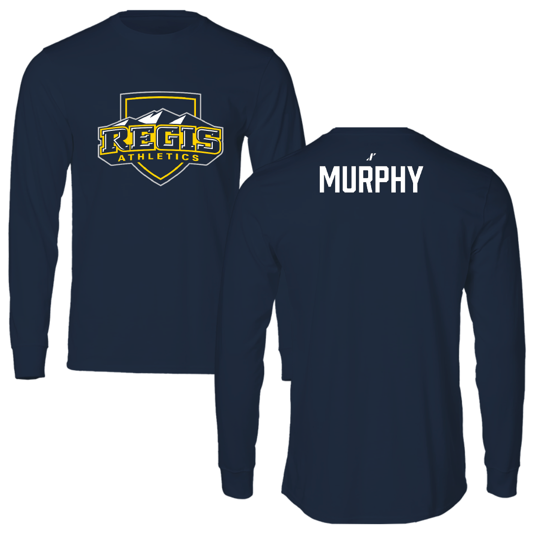 Regis University (Colorado) TF and XC Navy Performance Long Sleeve - John Murphy