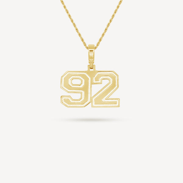 Gold Presidents Pendant and Chain - #92 Caden Buhr