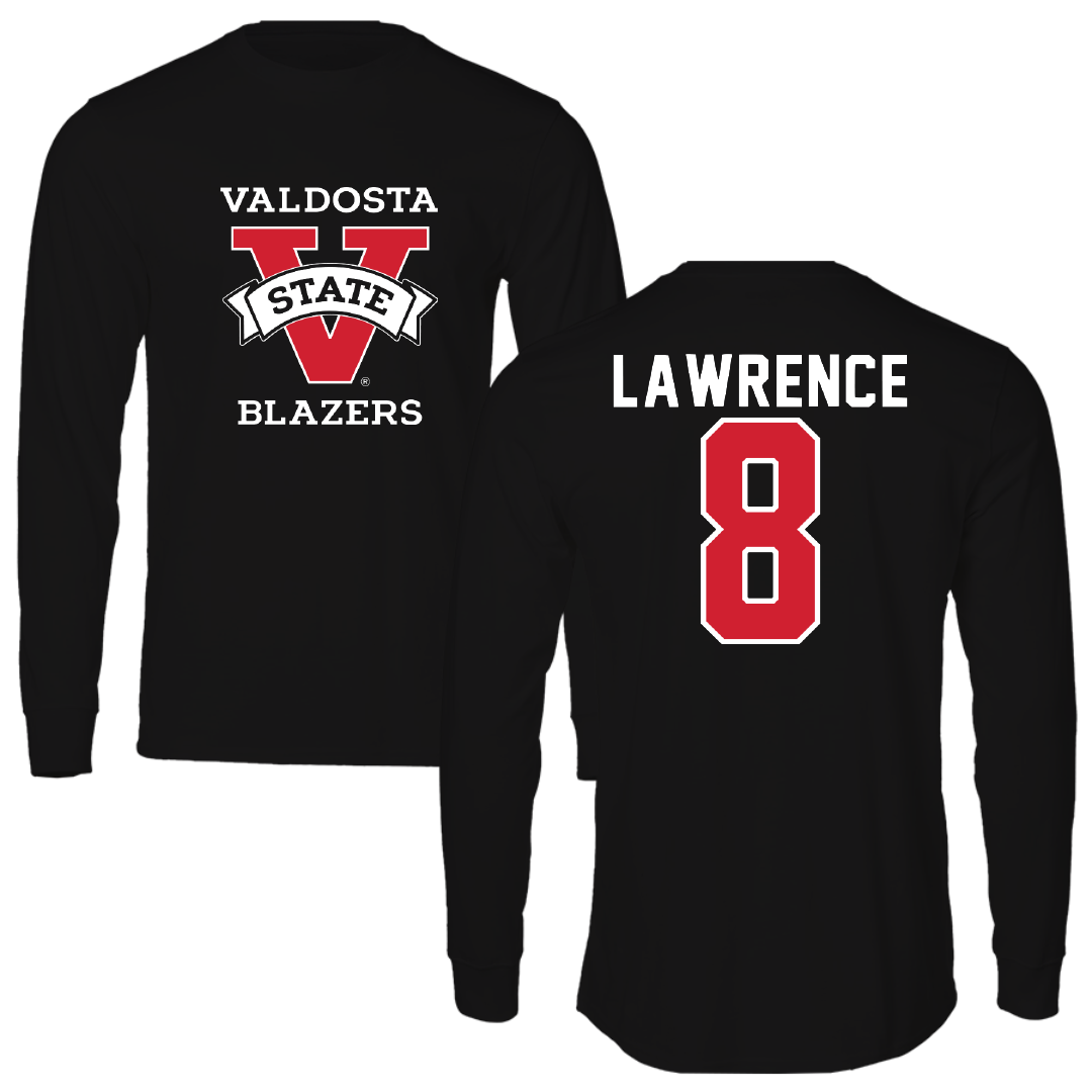 Valdosta State University Baseball Black Long Sleeve - #8 Nick Lawrence