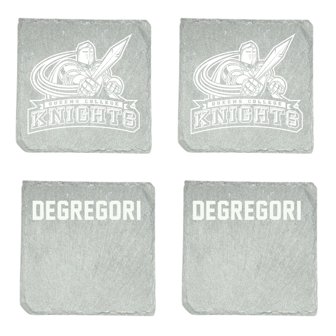 Queens College (New York) TF and XC Stone Coaster (4 Pack)  - Daniel DeGregori